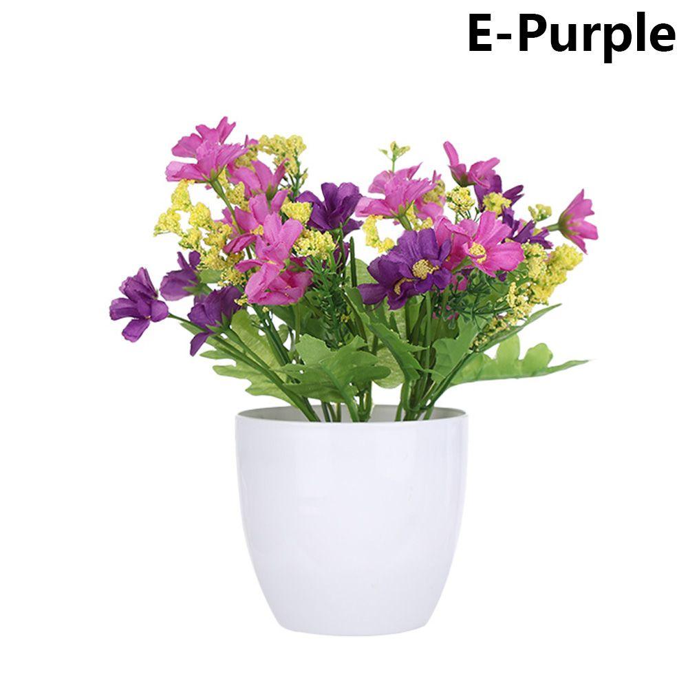 Ornamento Topiária Pinheiro Bonsai Artificial Decoração de Casa Simulação Vaso Plantas Realistas