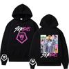 K-Pop Saja Boys Dämonenjäger Film 2025 Grafik-Hoodie Herren Damen Mode Ästhetisches Sweatshirt Gemütlicher Hochwertiger Langarm-Hoodie