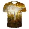 Summer hot selling trend cute 3D printed animal horse print pattern personalized casual comfortable T-shirt