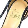 Makellose Christian Louboutin Pumps CROSSPIGA 100 JAZZ Spitzschuh schwarz 35 Gebraucht