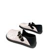 Ugly Cute Retro National Style Shoes Women's 2025 Spring New Soft-soled Single Shoes Lazy One Pedal Casual Versatile Boken Shoes