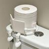 Soporte de Papel Higiénico Creativo de Pie - Divertido Diseño de Postura Sentada, Articulación Desmontable Adorno Artístico Práctico, Decoración de Baño para el Hogar
