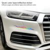 Weatherproof Stylish Easy Apply Reflective Flame Decals Stickers for Cars, Conceal Scratches and Boosts Aesthetic Appeal