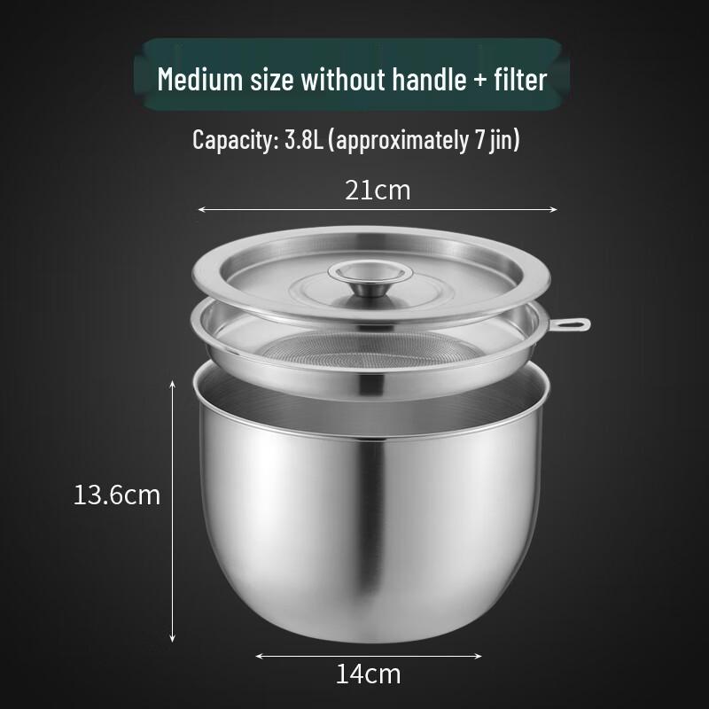 Stainless Steel Oil Storage Canister