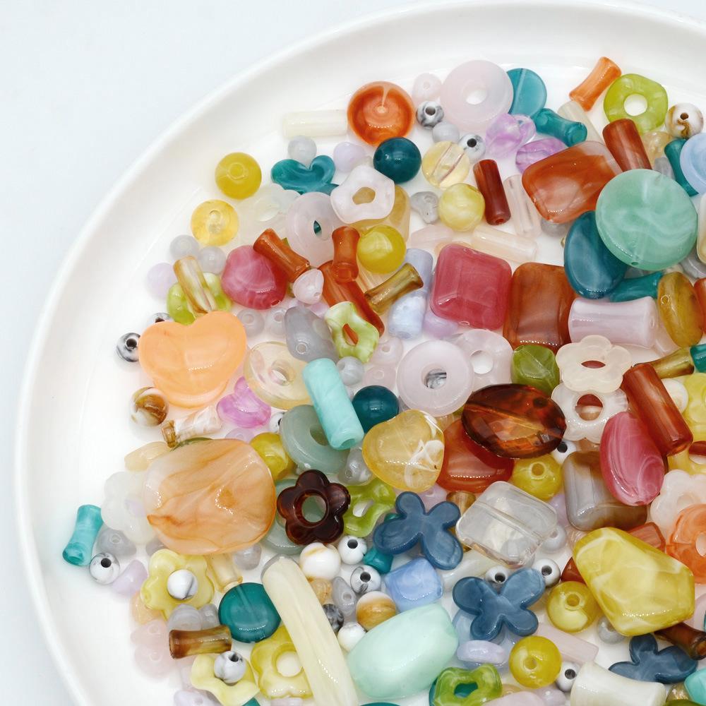 

Неуместный пейзаж Акрил Смешанная техника Сделай сам Материалы для бисероплетения: Окрашенные рассыпные бусины для браслетов и цепочек для телефонов