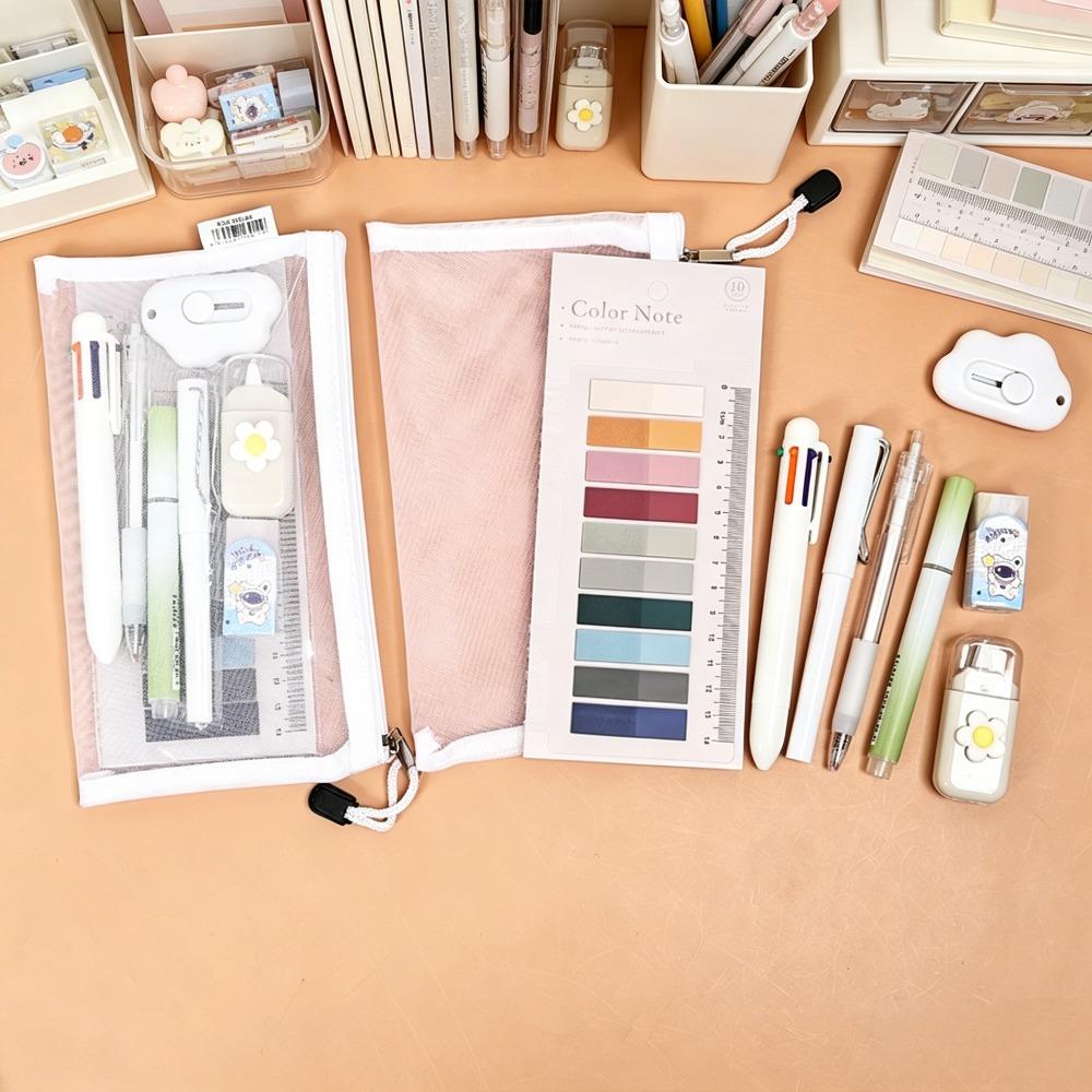 9 Stück/Set 9-in-1 Schreibwaren-Set Kunststoff-Gelkugelschreiber Langlebig Mehrfarbiger Stift Zurück zur Schule Geschenke