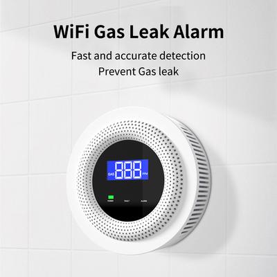 WiFi Gas Leak Alarm Household Smart Gas Detector Combustible Gas Sensor Gas Leakage Detecting