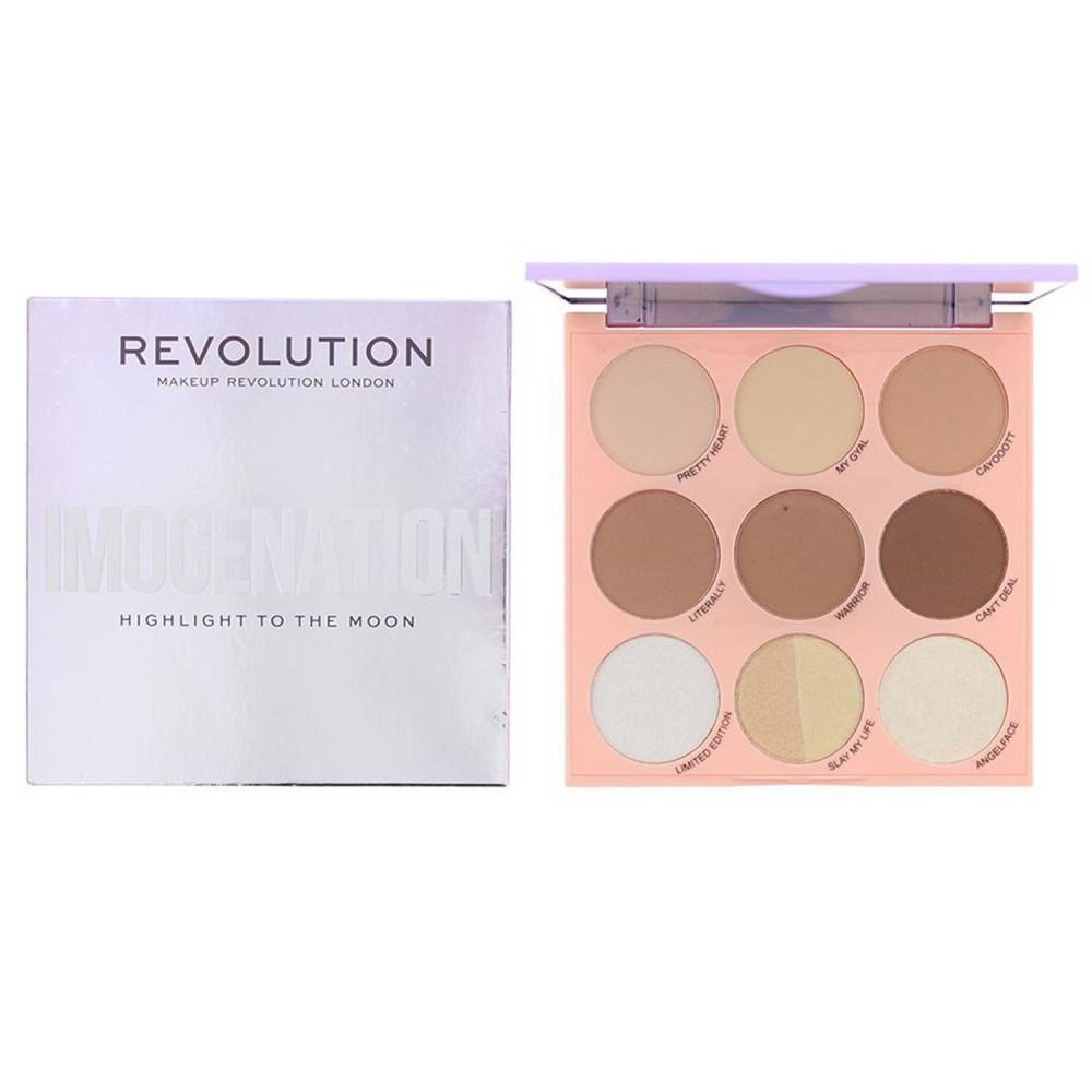 Makeup Revolution - Palette Highlighter Imogenation Highlight To The Moon -