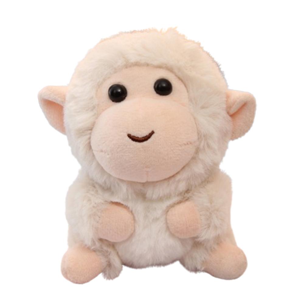 Plush Doll Monkey Plush Toy Soft Fur Monkey Car Pendant Little Monkey Pendant  Backpack Decoration