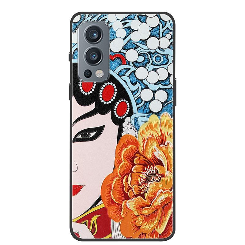 För Oneplus Nord 2 5G Fodral 3D Drake Prägling Mjuk TPU Silikon Baksidesfodral För Oneplus Nord2 5G One Plus Nord 2 Coque Bumper