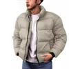 Giacca Invernale da Uomo in Cotone con Collo Alto 2023 | Capospalla Casual Spesso