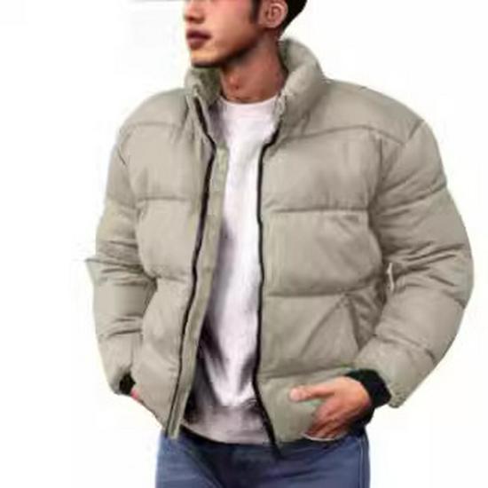 Giacca Invernale da Uomo in Cotone con Collo Alto 2023 | Capospalla Casual Spesso