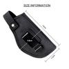 Verdecktes Trageholster OWB IWB Nylon Links/Rechts Universelles Holster Luftpistolentasche Ausrüstung für den Außenbereich für Glock 19-43 Holster Taktisch