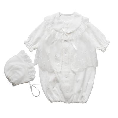 Winter Thick Velor Hat Made In for Shrine Ceremony Baby Dress Material, 2-piece Set, Japan, Newborns, Babies, Visits, Discharge,