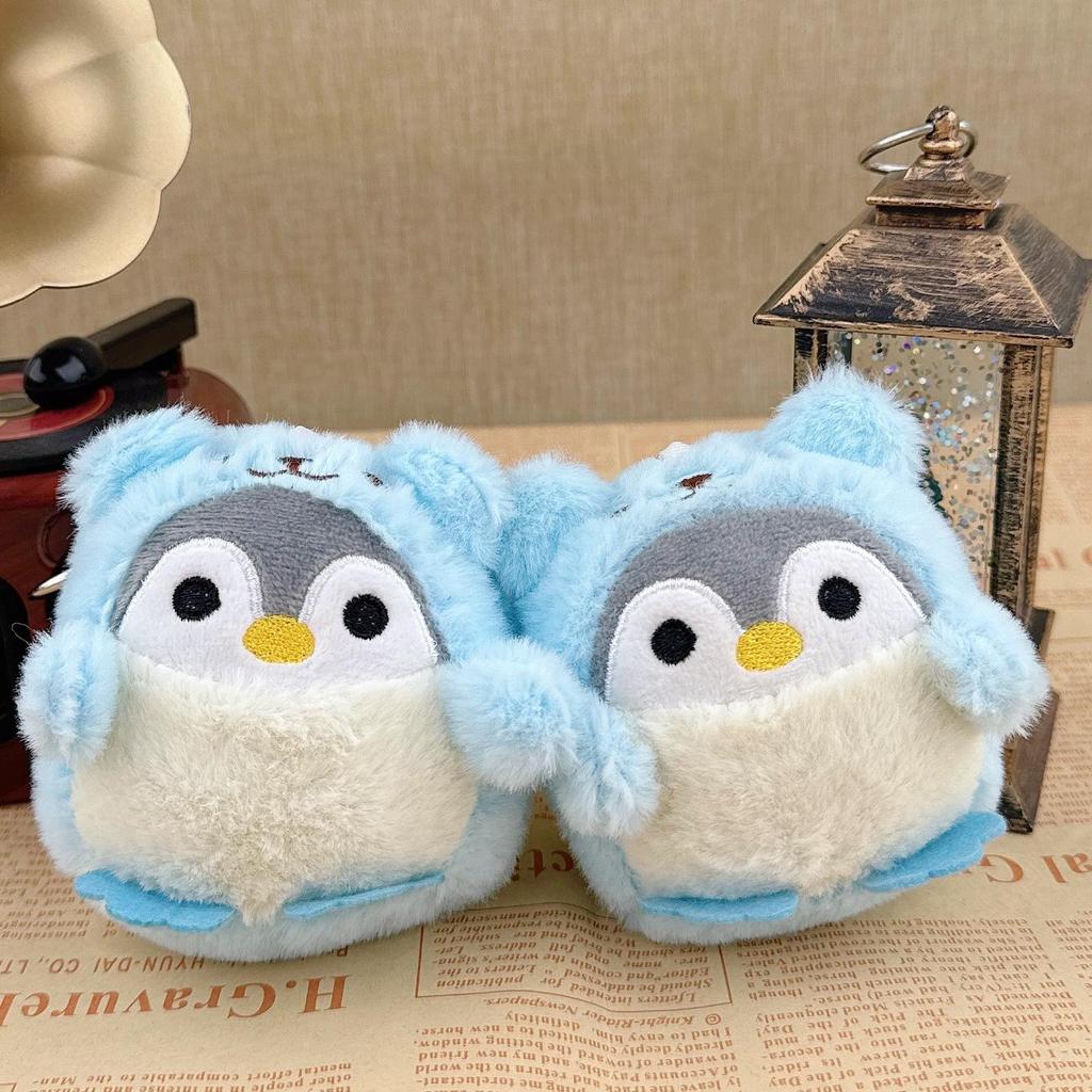 Breloc Pinguin de Pluș Drăguț – Pandantiv Animal de Pluș, Cadou de Aruncat la Nuntă