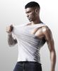 Men's Ice Silk Seamless Summer Slim Fit Vest - Sleeveless Sweatshirt for Youth Sports and Underwear.