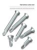 M4.2 Phillips Countersunk Self-Drilling Flat Head Galvanized Steel Screw for Metal and Tile