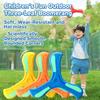 Children's Outdoor Sport Soft EVA Boomerang Flying Disc Hand Throw Spinner Interactive Parent-Child Game Decompression Toy Gifts