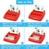 Math Matching Letter Game Sight Words Alphabet Flash Cards and Math Board Games for Toddlers Educational Learning Toy