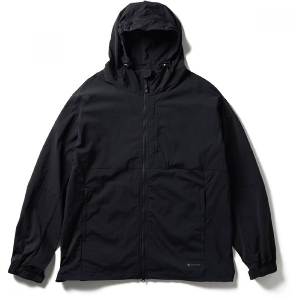 Snow Peak Новый стандартный парка-худи мужская Черный Большой Nsd Jk 25au002