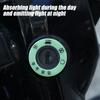 Car  Decoration LuminousIgnition Key Ring Stickers Keyhole Glowing Ring 3D Decals Electric Door Ring with Fluorescent Keyhole Ac