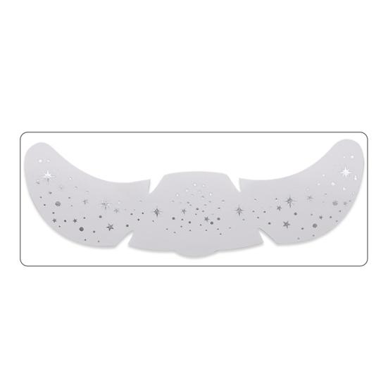 Nostalgie Freckles Face Tattoo, Glitter Makeup Patches, Sparkling Speckles, Holographic-Face Temporary Tattoo for Christmas Parties Musical