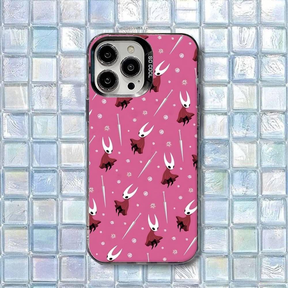 H-Hollow Knight Silksong  Phone Case For iPhone 16,15,14,13,12,11,8,7,Pro,Max,Plus,Mini,XS,SE Shockproof Matte Cover