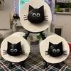 3D Printed Cat Toilet Paper Holder, Funny Black Sheep Freestanding Tissue Roll Stand with Self-Adhesive for Bathroom Decor