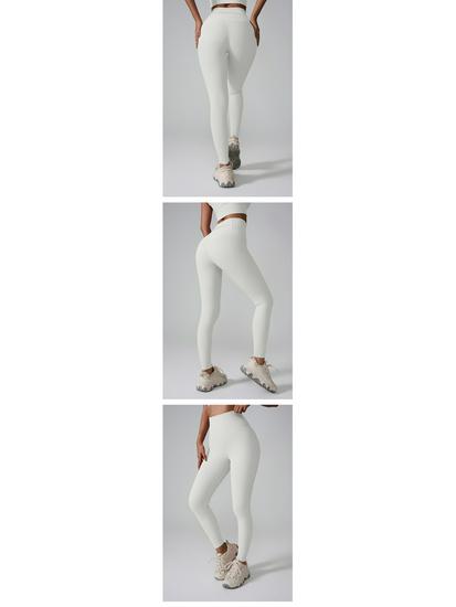2024 Nude Feel High-Waist Yoga Pants with Pocket for Women