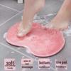 Multifunctional Non-Slip Bath Mat: Back Scrubber & Massaging Foot Scrubber with Suction Cups for Exfoliation.