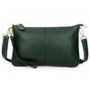 Genuine Leather Women's Crossbody Bag with Wrist Strap - Top Layer Cowhide Shoulder Bag