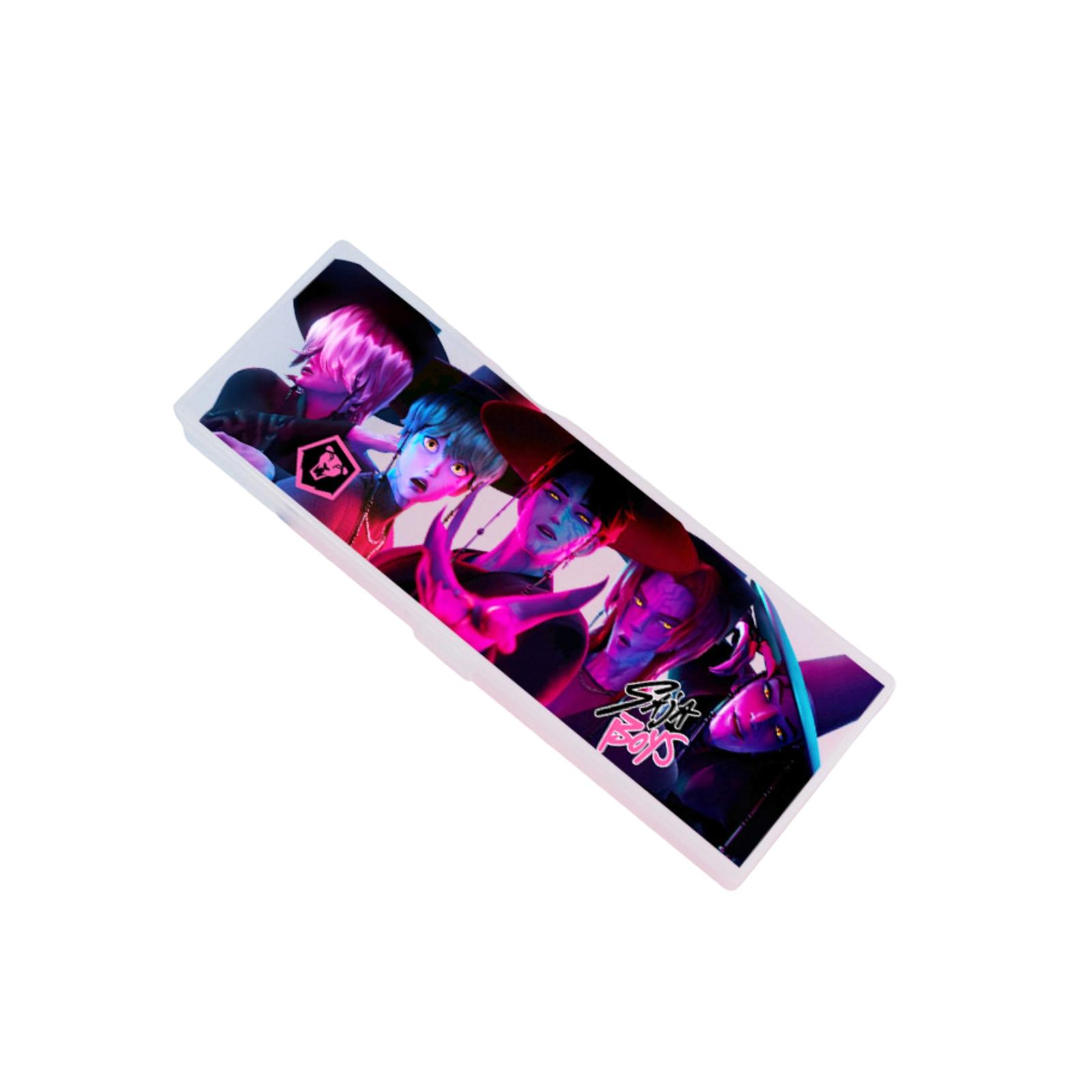 

Frosted Plastic Pencil Case, Anime-themed, Loved By Both Boys And Girls, DIY Anime Pencil Case Gift. One Size