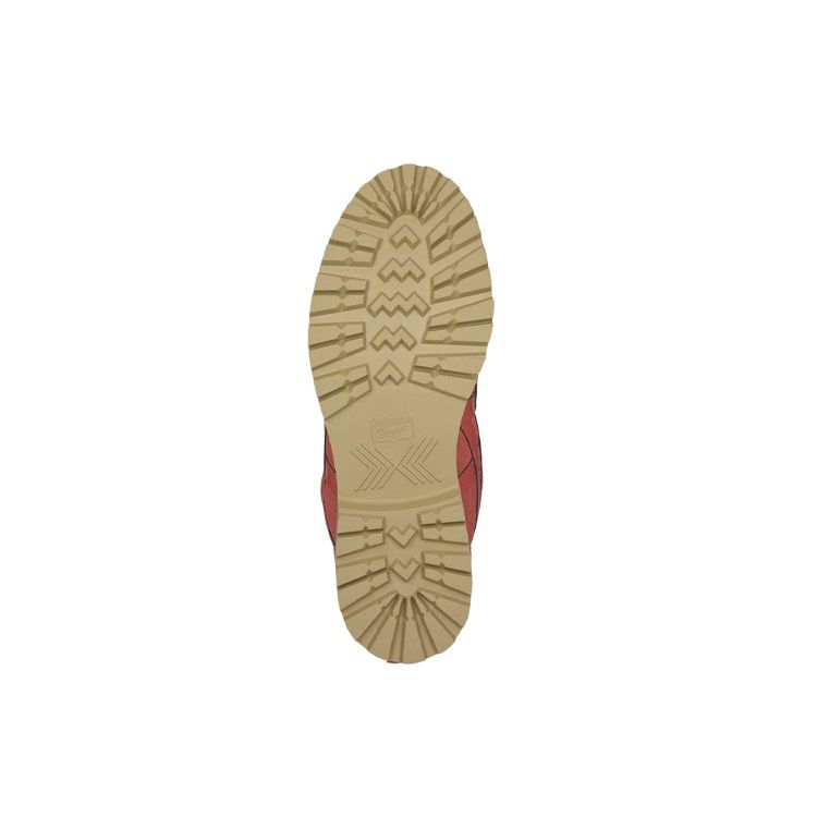 ONITSUKA TIGER Rinkan Casual Lightweight Balance Mid-Top Skate Shoes Unisex Skate Shoes Brick-Red 1183A082-600