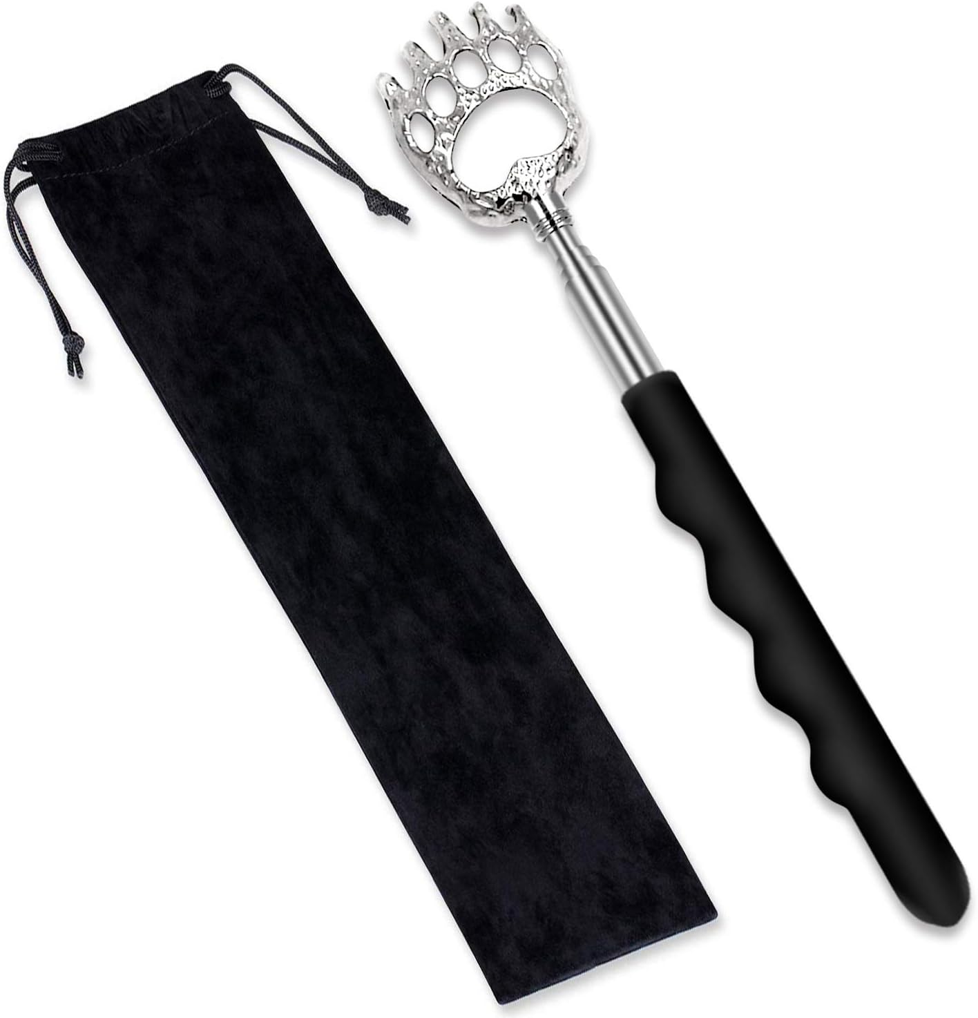 

Чесалка для спины «Медвежья лапа» Выдвижная до 23 дюймов Втягивающийся массажер для облегчения зуда Взрослые Мужчины Женщины в путешествии Дома Офис