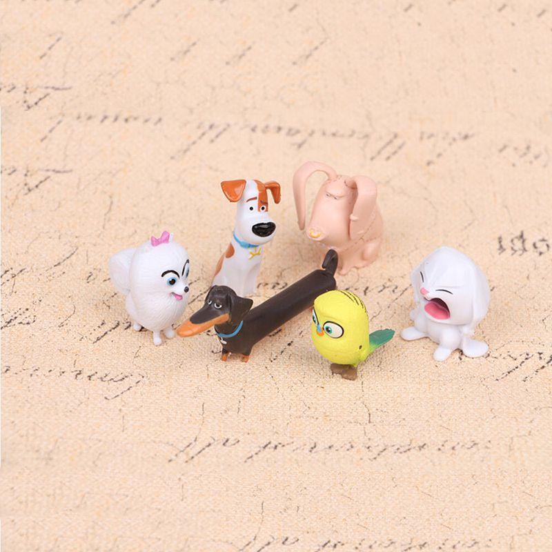 Secret The Life Of Pets Max Snowball Duke Gidget Action Figure Toys 14 Pcs