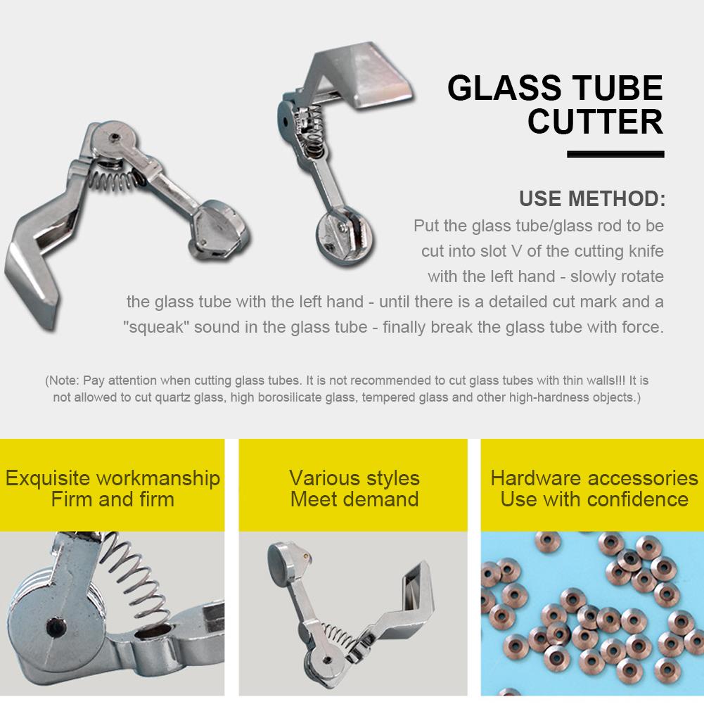 2Pcs Glass Tubing Cutter Scientific DIY Plastic Pipe Cutting Tools Plastic Tube Pipe Cutter Hand Tools For Metalworking