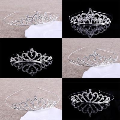 Jewelry Tiaras Crowns Headbands Bridal Wedding Jewelry Stunning Crystal Rhinestone Crown Headband
