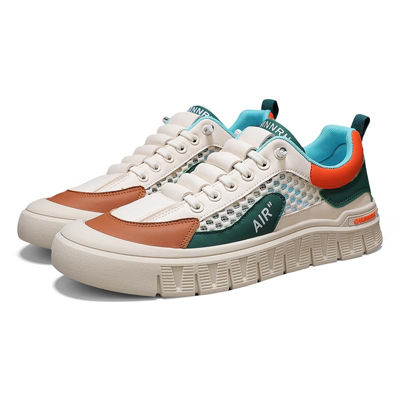 Fashion Summer Men Shoes 2025 New Men Casual Shoes Quality Fashion Breathable Mesh Designer Luxurious Flat Outdoor Man Casual Sneakers