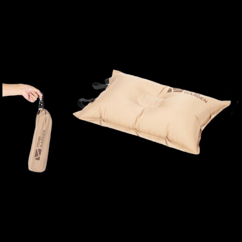 MOBIGARDEN Self-Inflating Travel & Camping Pillow 50x32 cm