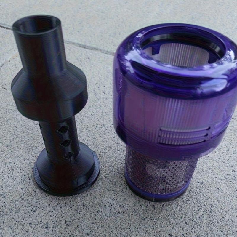 Kitchen Faucet Cleaning Adapter Connector, Plastic Tapered Single Body Link Piece with Round Base and 0.94in Top Width Daily