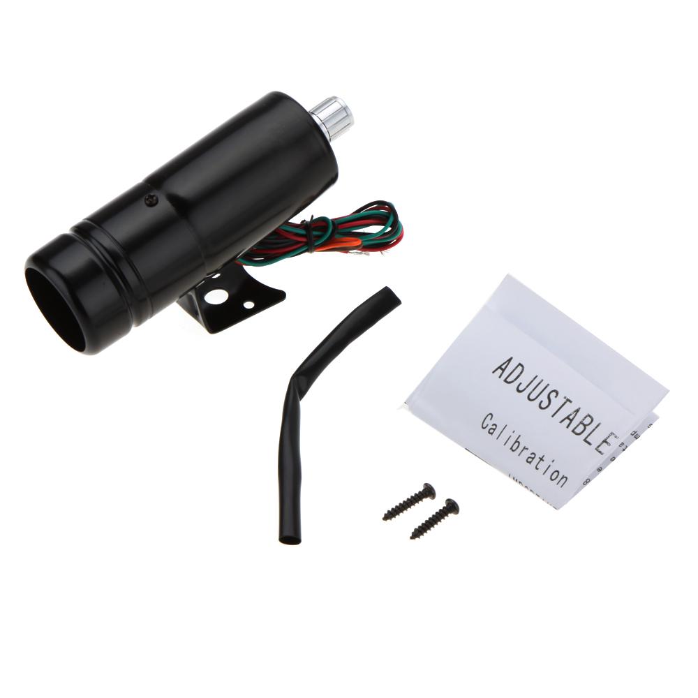 

Tachometer 1K-11K RPM Tacho Gauge Aluminum Light BlueCelsiusRed LED Light Black