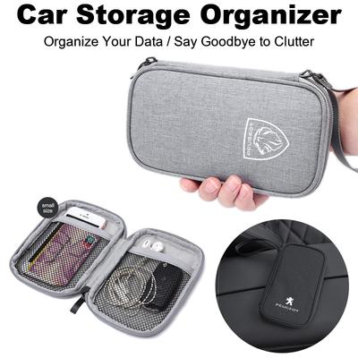 Car Key Pack Auto Driver's License Phone Storage Bag For 208 308 307 207 3008 407 508 2008 5008 406 408 607 4008 Rifter