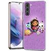 Kreslený kryt na telefon Gabbys Dollhouse pro Samsung A54 A14 A24 A34 A17 A37 A57 A55 A35 A25 A15 A13 A23 A33 A53 A07 A05S A04S A03 A7