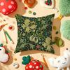WWilliam MMorris Floral Pillow Case Plush Fabric Soft DoubleSided Printed Sofa Warm Winter Home Gift Cushion Cover