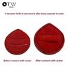 OTW Makeup Sponge, Foundation Blending Puff, Wet and Dry Use, Drop Shape, Concealer Applicator
