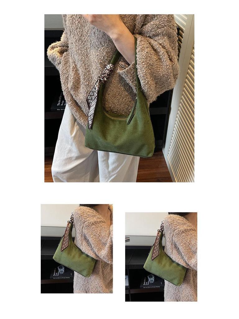 Women's 2025 Trendy High-End Handbag: Versatile Underarm & Shoulder Bag for Commuters