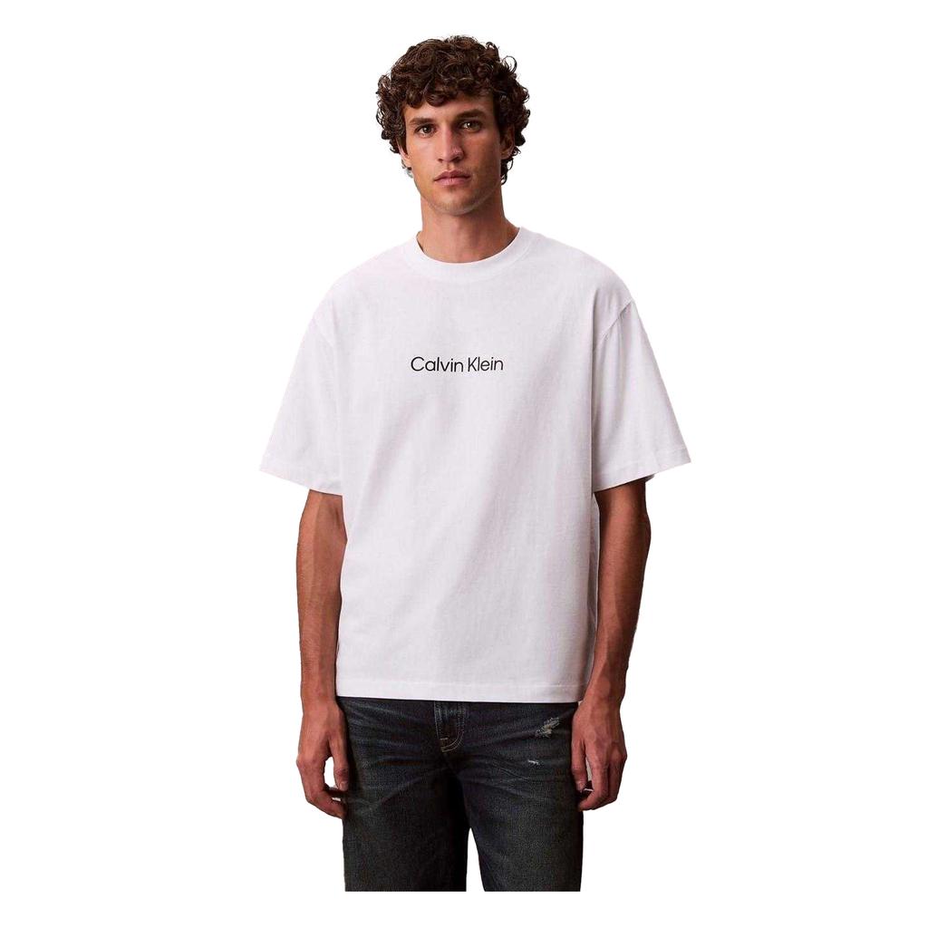 Calvin Klein Mens Crew Neck Oversized T-Shirt