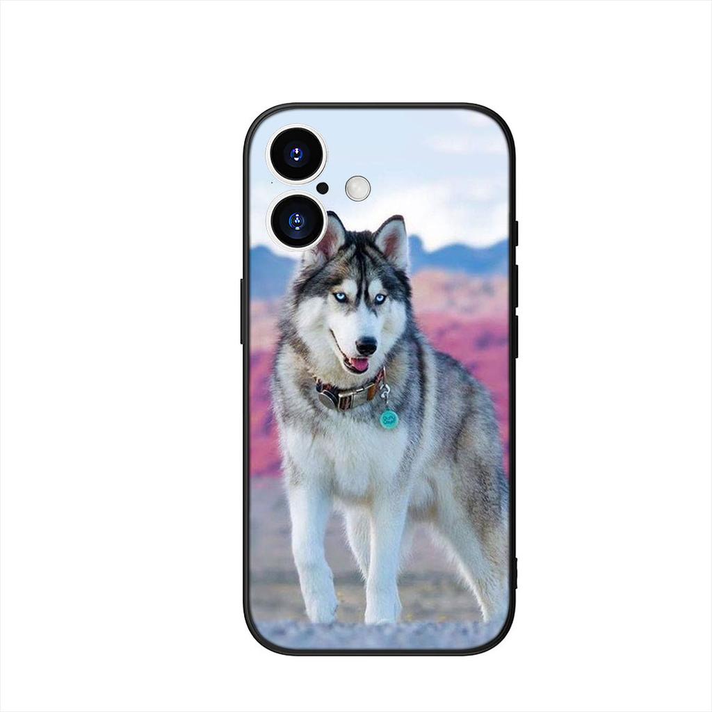 Phone Cover for Samsung Galaxy A07 A13 A12 A14 A23 A42 A50 A51 A52 A53 A70 A71 A72 A21S A04 Note 20 9 8 10 Case Husky Dog Casing