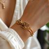 Vintage Skeleton Earrings Necklace Creative Gothic Accessories Dark Skull Bone Bracelet  Daily
