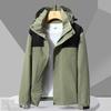 2025 Fall/Winter New Jackets for Young Men Cold-proof Fashion Jackets Stand Collar Tops Men's Warm Workwear with Plush